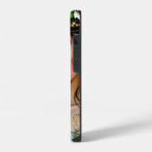 かわいい妖精とドラゴンのテーマの女の子の iPhoneケース (左側面)