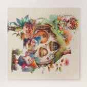 かわいい妖精と格言パズル ジグソーパズル (横)