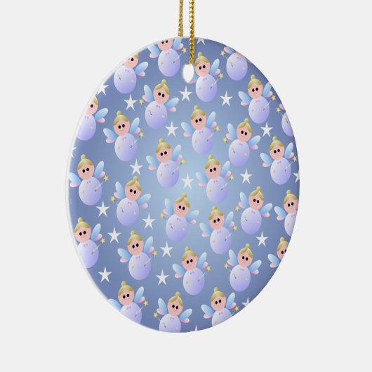 かわいい妖精のオーナメント セラミックオーナメント (右)