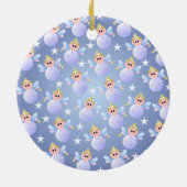 かわいい妖精のオーナメント セラミックオーナメント (裏面)