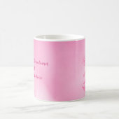 かわいい妖精のキノコとフラワーマグ コーヒーマグカップ (中央)