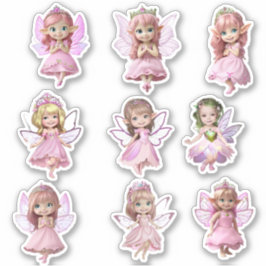 かわいい妖精のシール3 シール