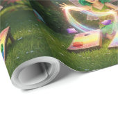 かわいい妖精のブライズシャワー ラッピングペーパー (ロールコーナー)