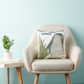 かわいい妖精のペンギン海軍枕 クッション (椅子)