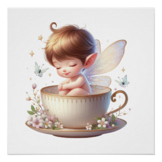 かわいい妖精のポスター ポスター