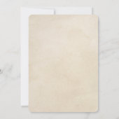 かわいい妖精の庭園 水彩画の妖精たち 招待状 (裏面)