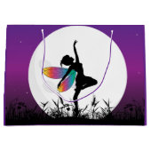 かわいい妖精の恋人のパーティー ラージペーパーバッグ (正面)