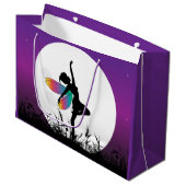 かわいい妖精の恋人のパーティー ラージペーパーバッグ (正面アングル)