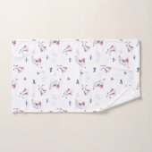 かわいい妖精の猫 バスタオルセット (ハンドタオル)