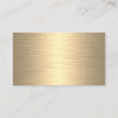 かわいい妖精ブラックスパークルハウスクリーニングサービス 名刺 (裏面)