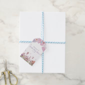 かわいい妖精ベイビーシャワーギフトラベル ギフトタグ (より糸付き)