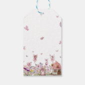 かわいい妖精ベイビーシャワーギフトラベル ギフトタグ (裏面)