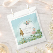 かわいい妖精妖精の国をテーマにした誕生日パーティーの好意 フェイバーバッグ (クリップ留めされた状態)