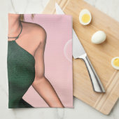 かわいい妖精 キッチンタオル (四つ折り)