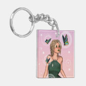 かわいい妖精 キーホルダー (正面左)