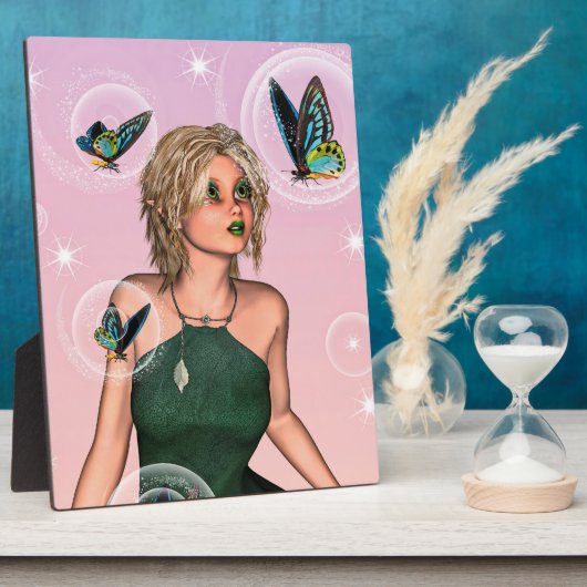 かわいい妖精 フォトプラーク (側面)