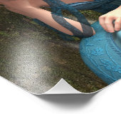 かわいい妖精 フォトプリント            (角)