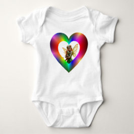 かわいい妖精 ベビーボディスーツ