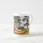 かわいい妖精 ボーンチャイナマグカップ (正面右)