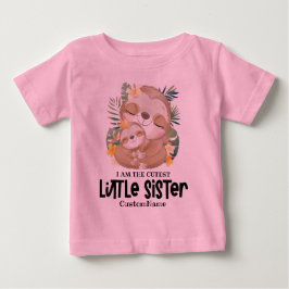 かわいい妹です！ 最可愛い妹キュートスラッグスカスタム ベビーTシャツ