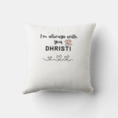 かわいい妹 クッション (裏面)