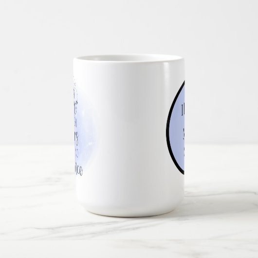 かわいい姉妹の愛の言葉アート追加文字 コーヒーマグカップ (中央)