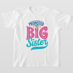 かわいい姉妹語アートを宣伝 Tシャツ