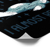 かわいい子おもしろいネコうそつき誰かが言った ポスター (角)