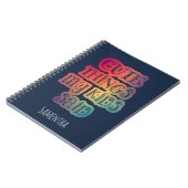 かわいい子が言ったカラフルこと ノートブック (左側)