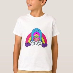かわいい子たち かわいいハグ 子 スウィートフリースBl Tシャツ