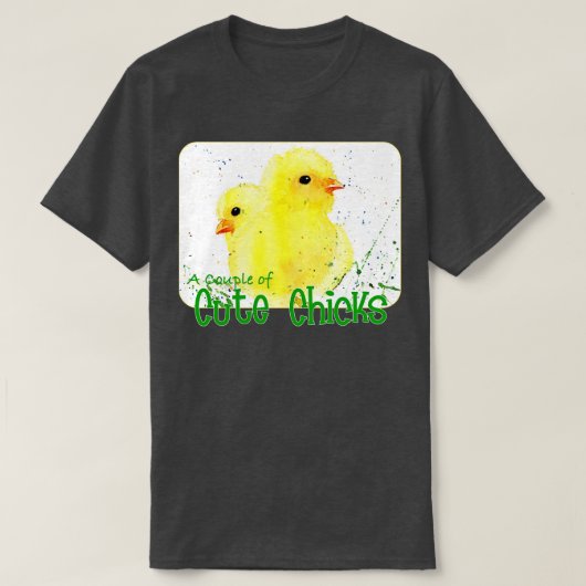 かわいい子たち Tシャツ (デザイン正面)