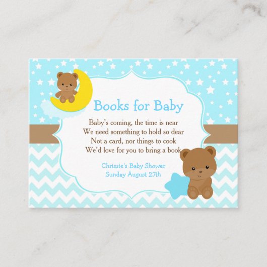 かわいい子どもが赤ちゃんのシャワーを予約する エンクロージャーカード (正面)