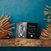 かわいい子どもたちのペット写真追悼碑 フォトプラーク (側面)