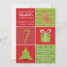 かわいい子どもたちフェスティバルクリスマスパーティー 招待状