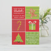 かわいい子どもたちフェスティバルクリスマスパーティー 招待状 (スタンド正面)