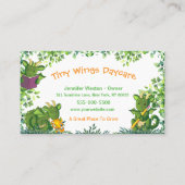 かわいい子どもの保育園サービスドラゴン 名刺 (正面)