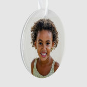 かわいい子どもの写真おばあちゃんのギフトオーナメント オーナメント (正面)
