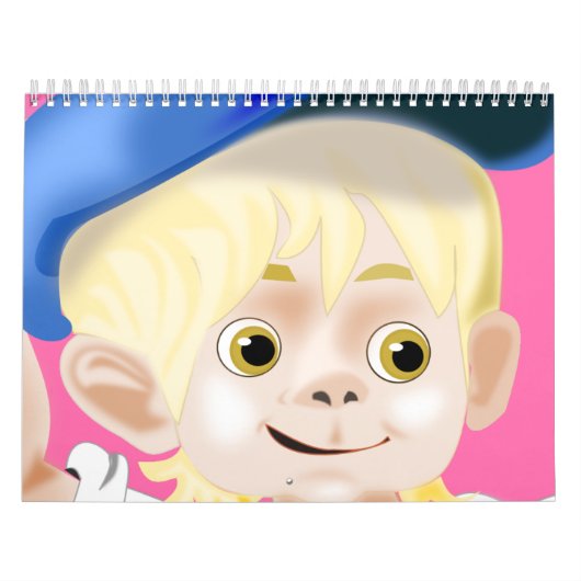 かわいい子どもスケッチカレンダー カレンダー (カバー)