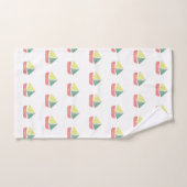 かわいい子どもセーリングボートバスルーム用タオルセット バスタオルセット (ハンドタオル)