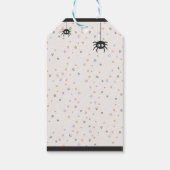 かわいい子どもハローウィンパーティ ギフトタグ (裏面)