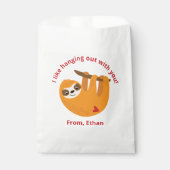 かわいい子どもバレンタイン教室 フェイバーバッグ (正面)