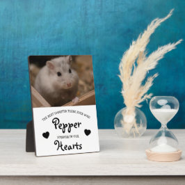 かわいい子どもペットの記念碑 フォトプラーク