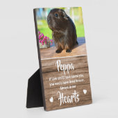 かわいい子どもペット記念館 フォトプラーク (側面)