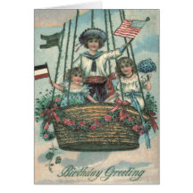 かわいい子どもホットエアバルーンバラ