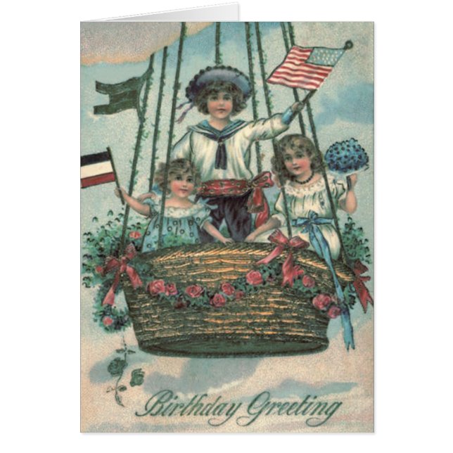 かわいい子どもホットエアバルーンバラ (正面)