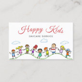 かわいい子ども保育園子預かりサービス 名刺 (正面)