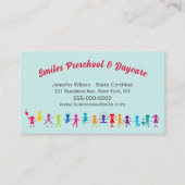かわいい子ども保育所 名刺 (正面)