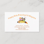 かわいい子ども保育所 名刺 (正面)