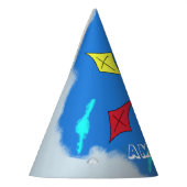 かわいい子ども向けキットネーム誕生日 パーティーハット (左)