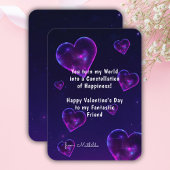 かわいい子ども教室バレンタインデー ノートカード